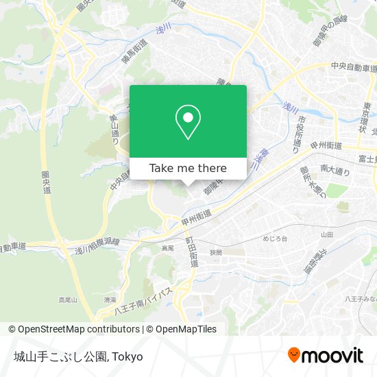 城山手こぶし公園 map