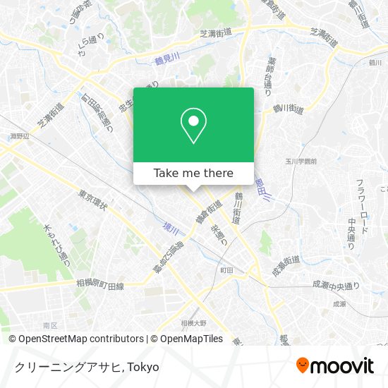 クリーニングアサヒ map