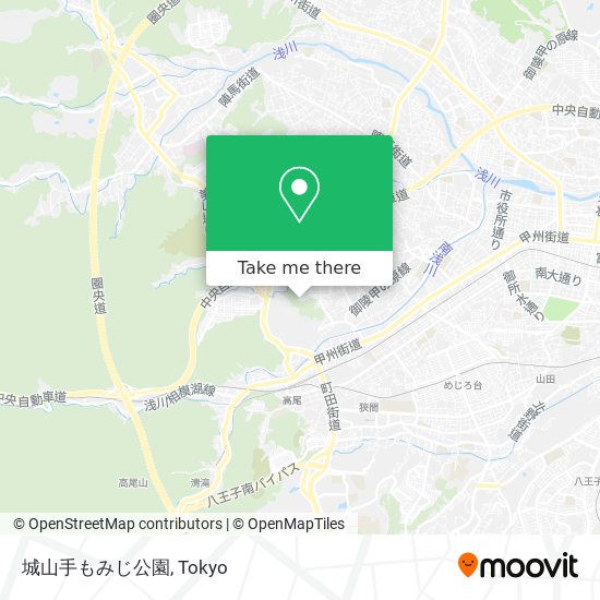 城山手もみじ公園 map
