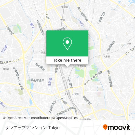 サンアップマンション map