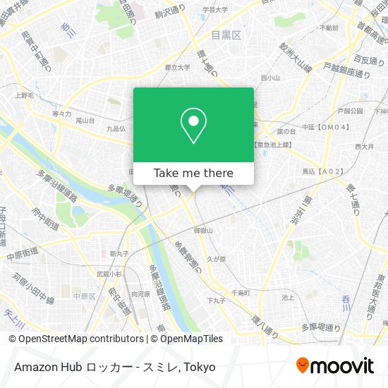 Amazon Hub ロッカー - スミレ map