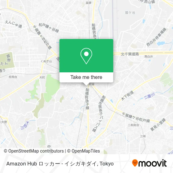 Amazon Hub ロッカー - イシガキダイ map