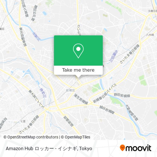 Amazon Hub ロッカー - イシナギ map