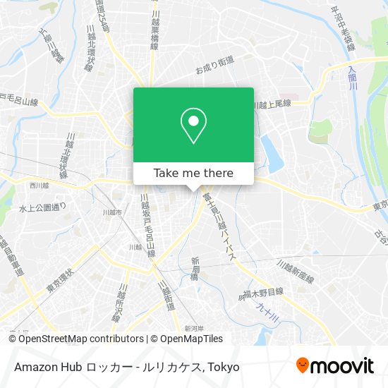 Amazon Hub ロッカー - ルリカケス map