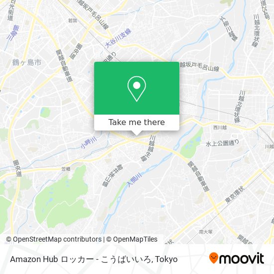 Amazon Hub ロッカー - こうばいいろ map