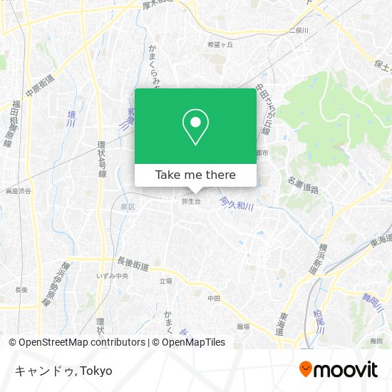 キャンドゥ map