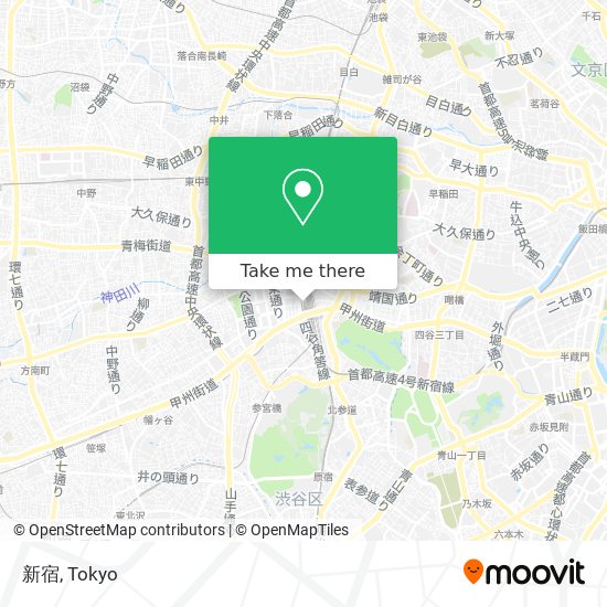 新宿 map