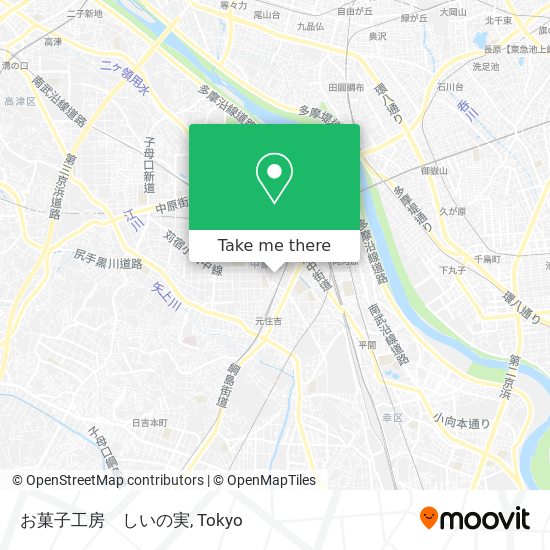 お菓子工房　しいの実 map