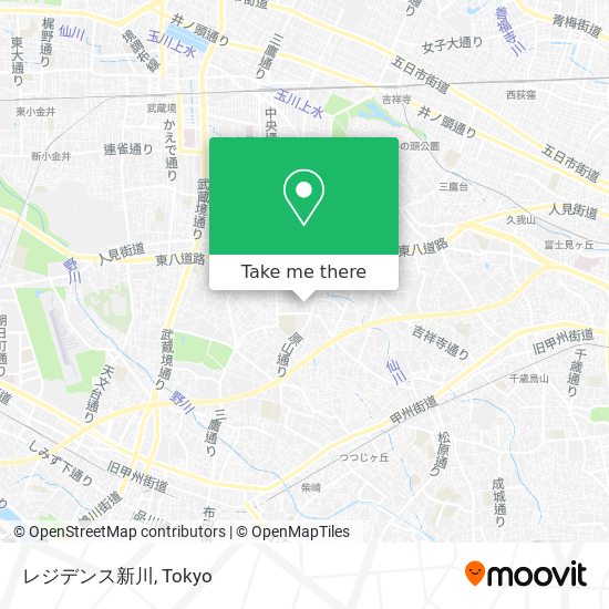 レジデンス新川 map