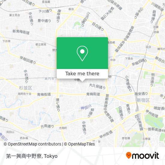 第一興商中野寮 map