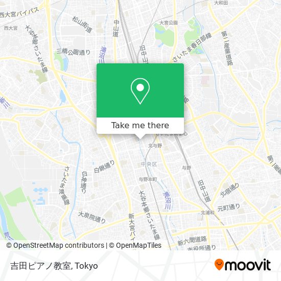 吉田ピアノ教室 map