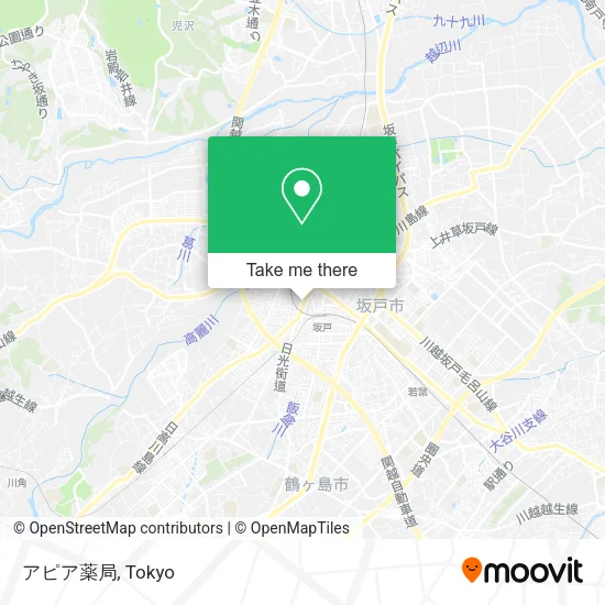 アピア薬局 map