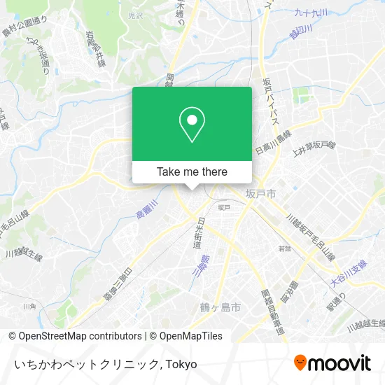 いちかわペットクリニック map