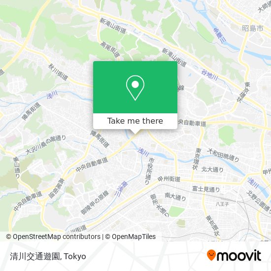 清川交通遊園 map