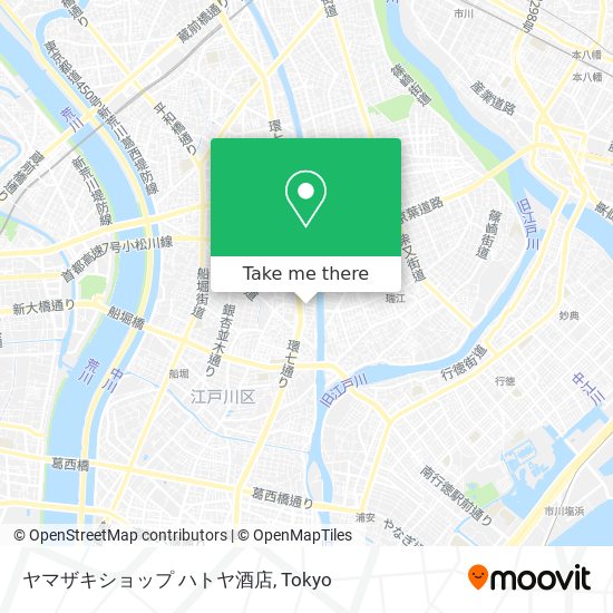 ヤマザキショップ ハトヤ酒店 map