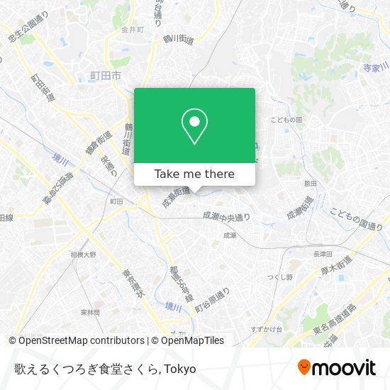 歌えるくつろぎ食堂さくら map