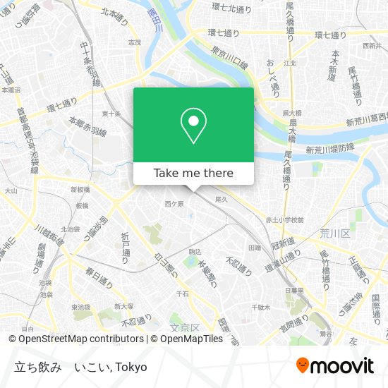 立ち飲み　いこい map