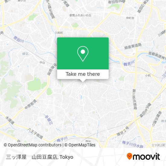 三ッ澤屋　山田豆腐店 map