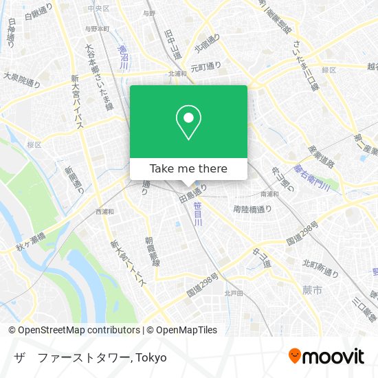 ザ　ファーストタワー map