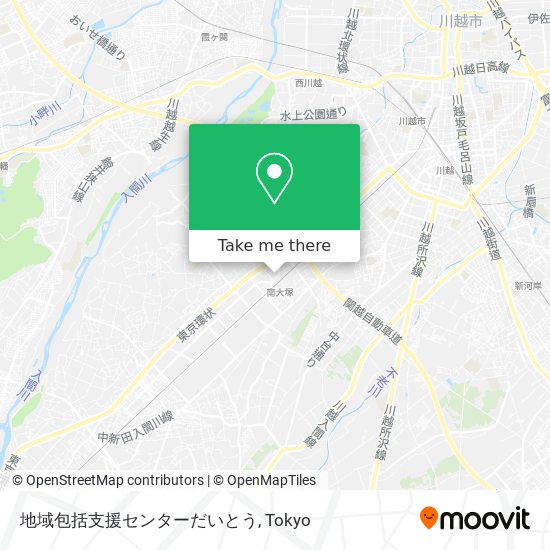 地域包括支援センターだいとう map