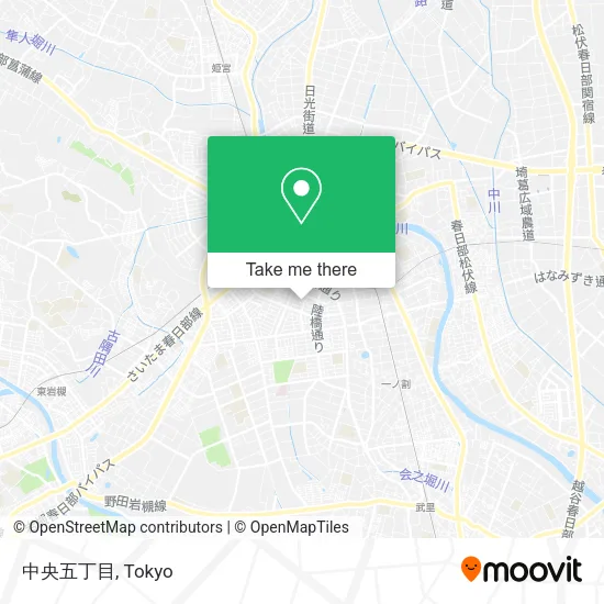 中央五丁目 map