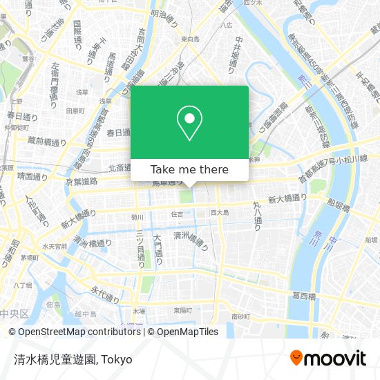清水橋児童遊園 map