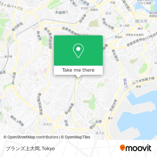 ブランズ上大岡 map
