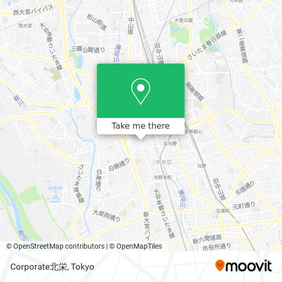 Corporate北栄 map