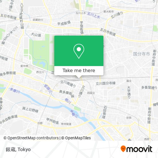 銀蔵 map