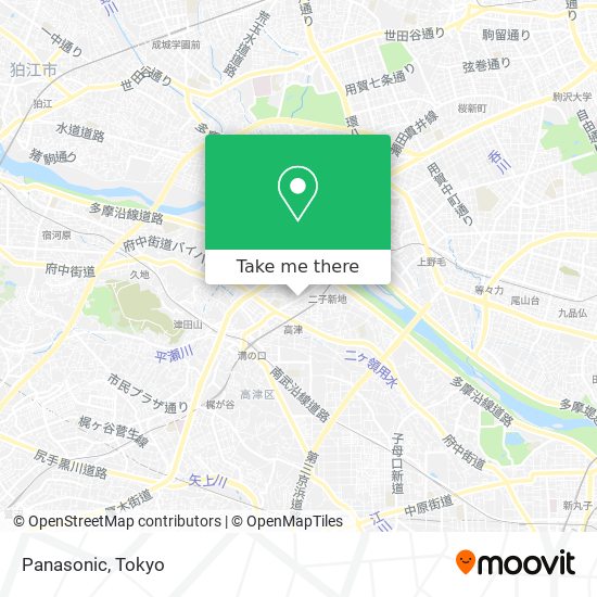 Panasonic map