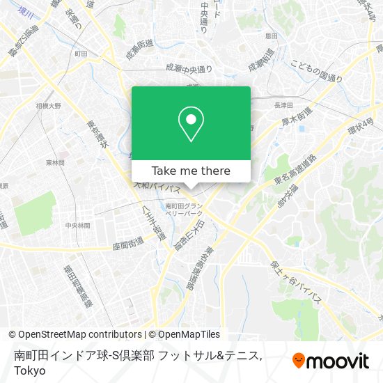 南町田インドア球-S倶楽部 フットサル&テニス map