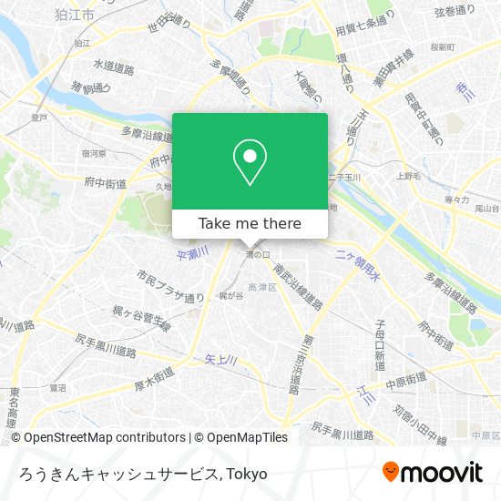 ろうきんキャッシュサービス map