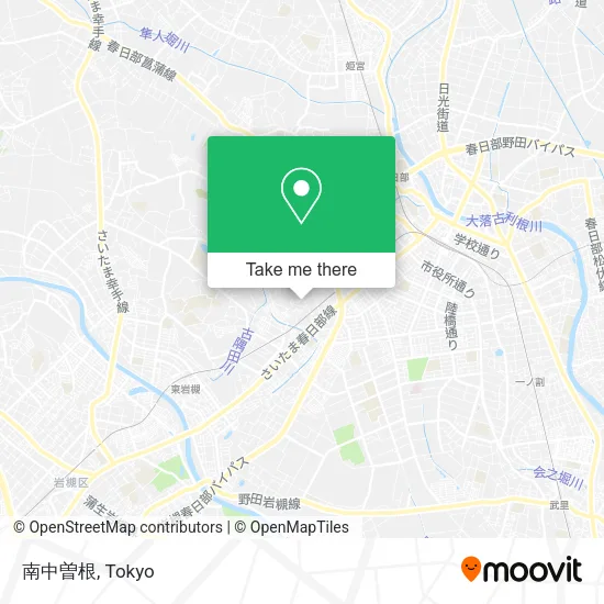 南中曽根 map