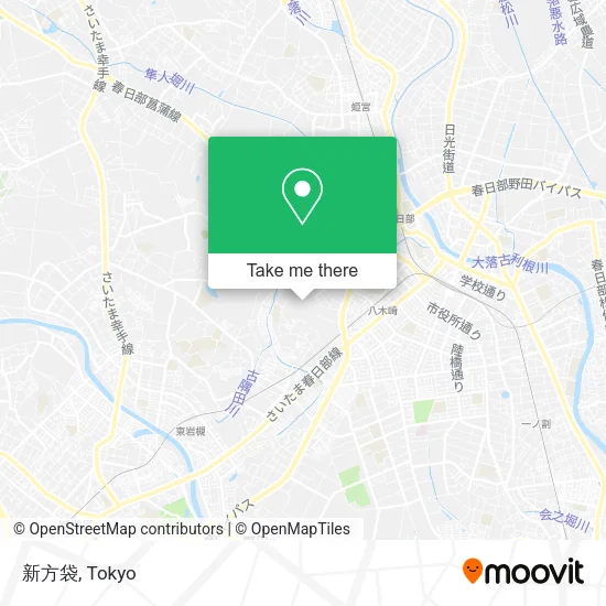 新方袋 map
