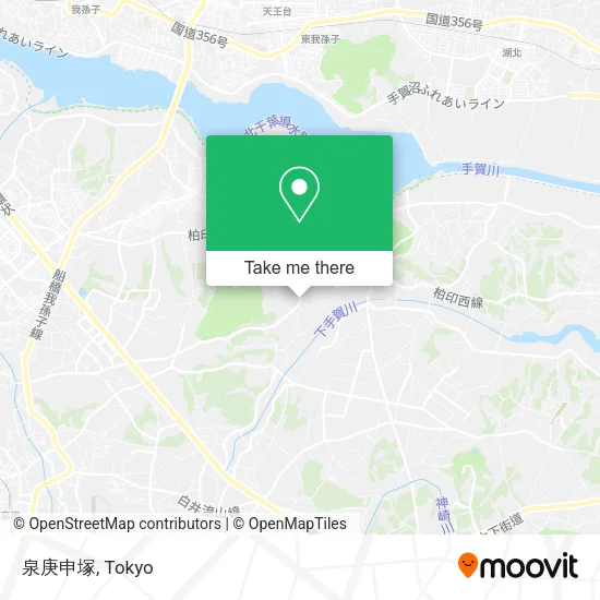 Izumi Koshinzuka map