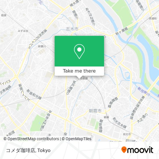 コメダ珈琲店 map