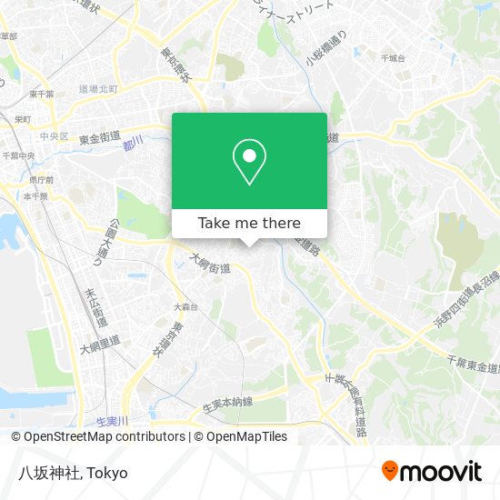 八坂神社 map