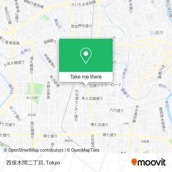 西保木間二丁目 map