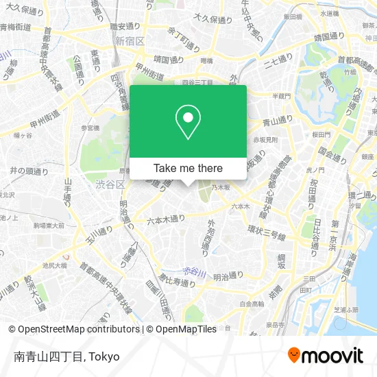 Minami-Aoyama 4-Chome map