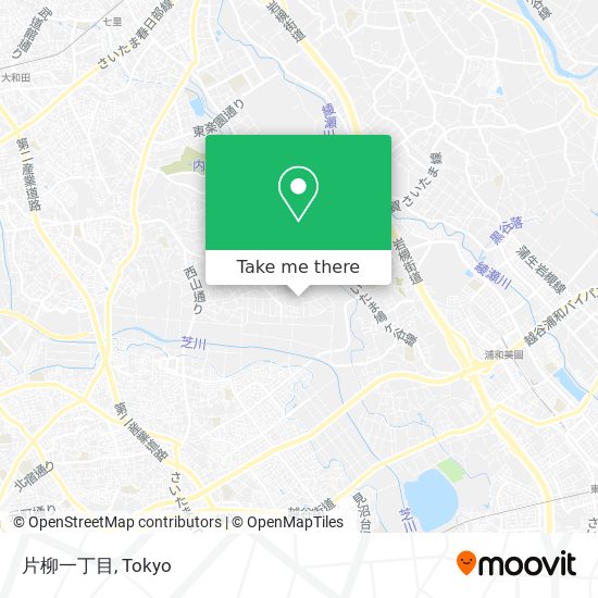 片柳一丁目 map