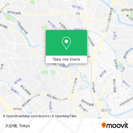 大砂橋 map