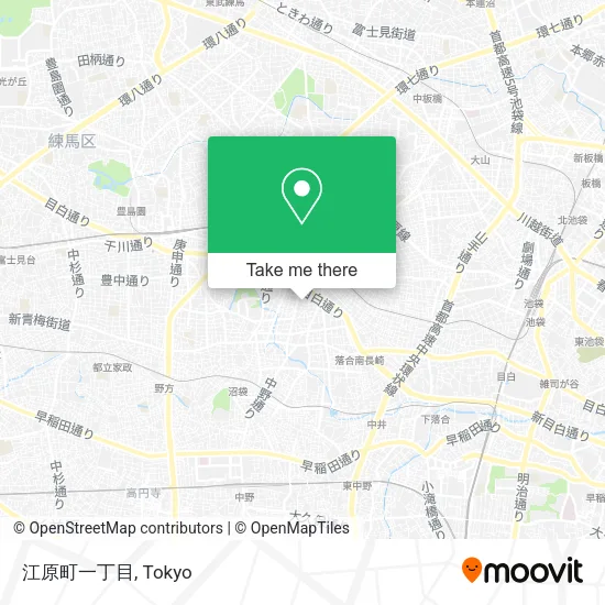 江原町一丁目 map