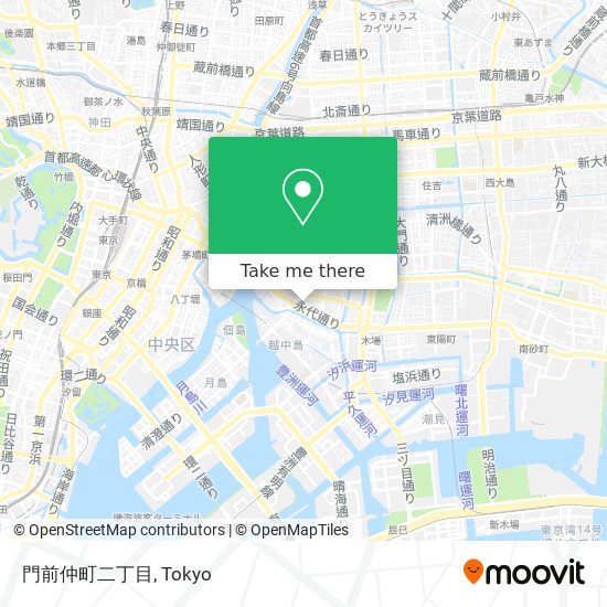 門前仲町二丁目 map