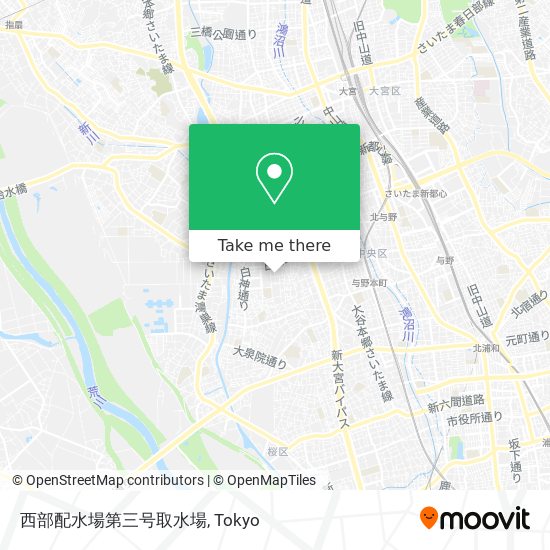 西部配水場第三号取水場 map