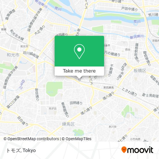 トモズ map