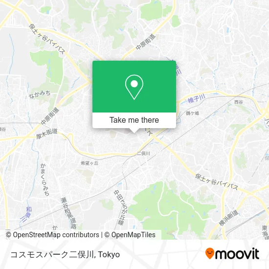 コスモスパーク二俣川 map