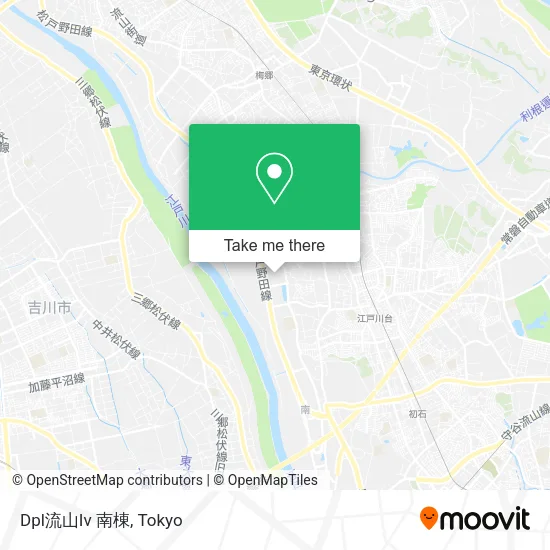 Dpl流山Iv 南棟 map