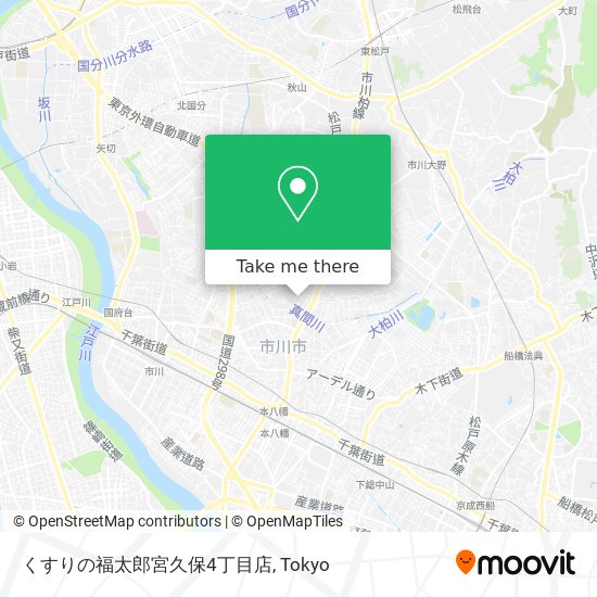 くすりの福太郎宮久保4丁目店 map