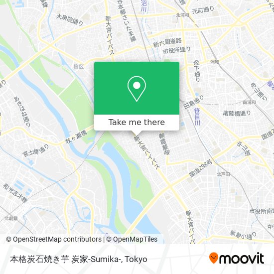 本格炭石焼き芋 炭家-Sumika- map
