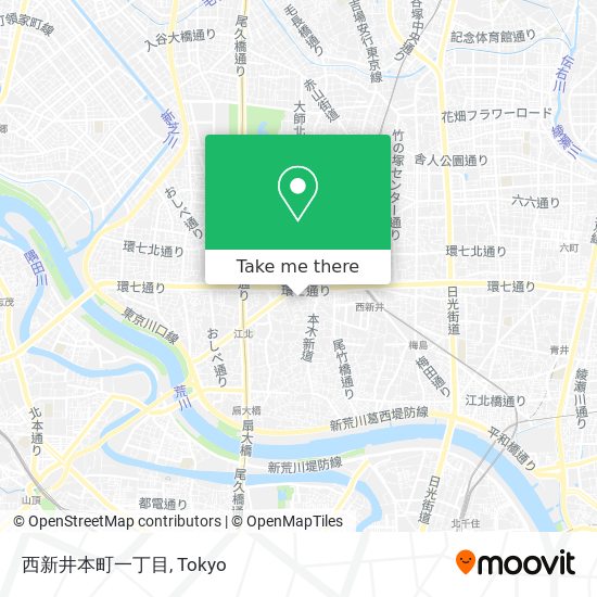西新井本町一丁目 map